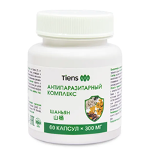 קומפלקס אנטי טפילי TIENS Antiparasitic complex (60 capsules)